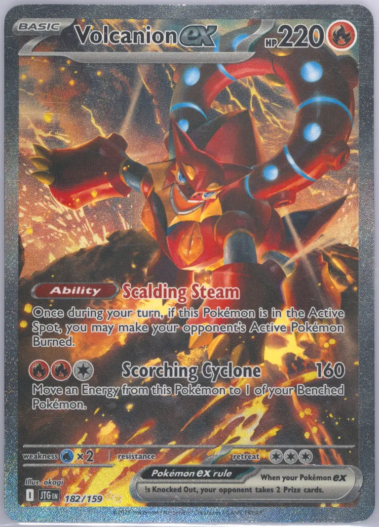 Volcanion ex card photo
