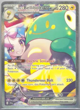 Iono's Bellibolt ex card photo