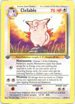 Clefable card photo