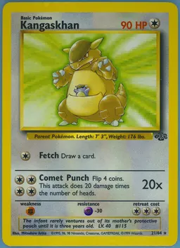 Kangaskhan card photo