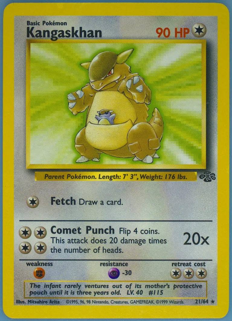 Kangaskhan card photo
