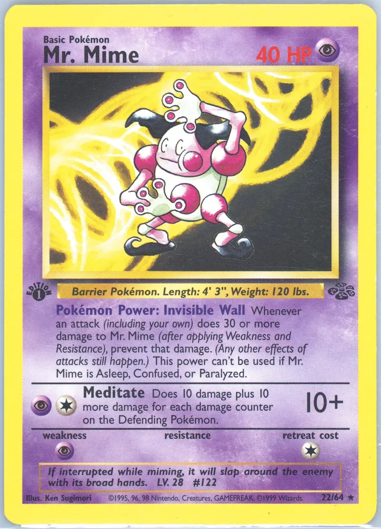 Mr. Mime card photo