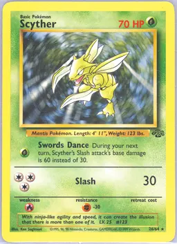 Scyther card photo
