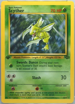 Scyther card photo