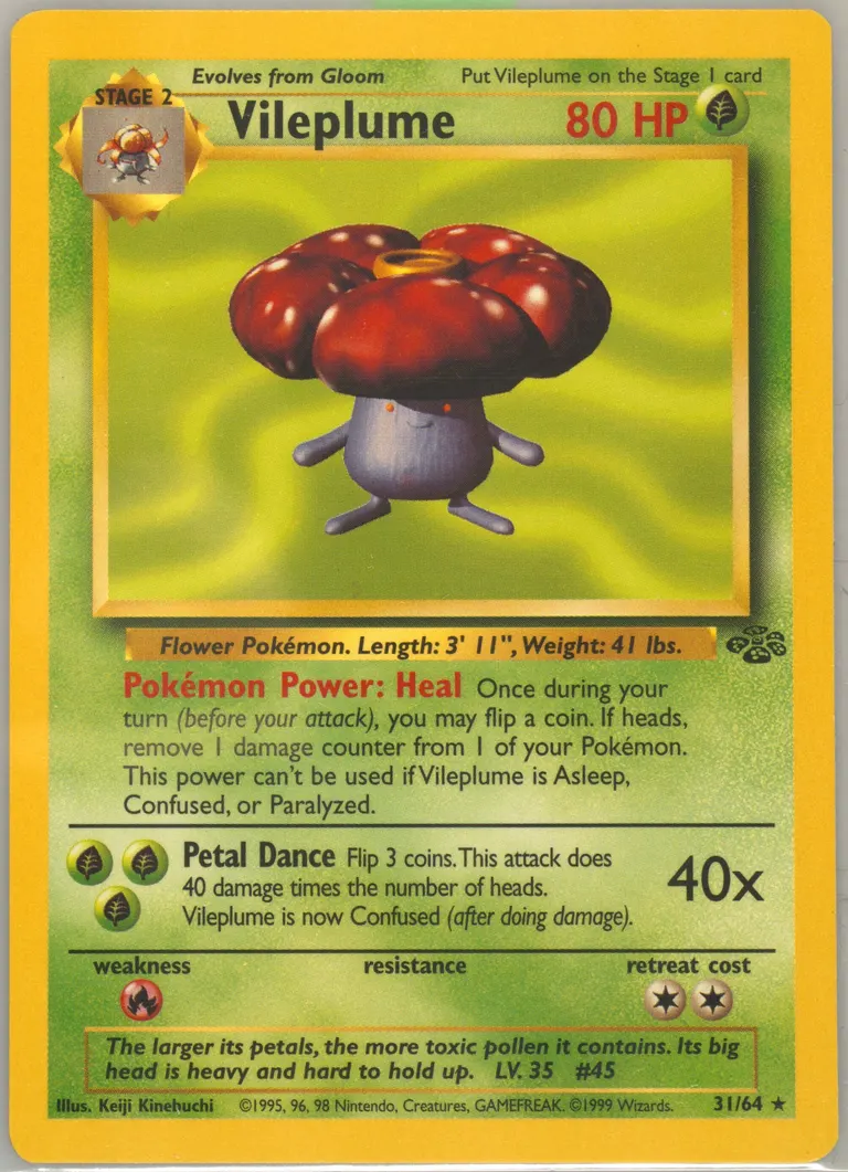 Vileplume card photo