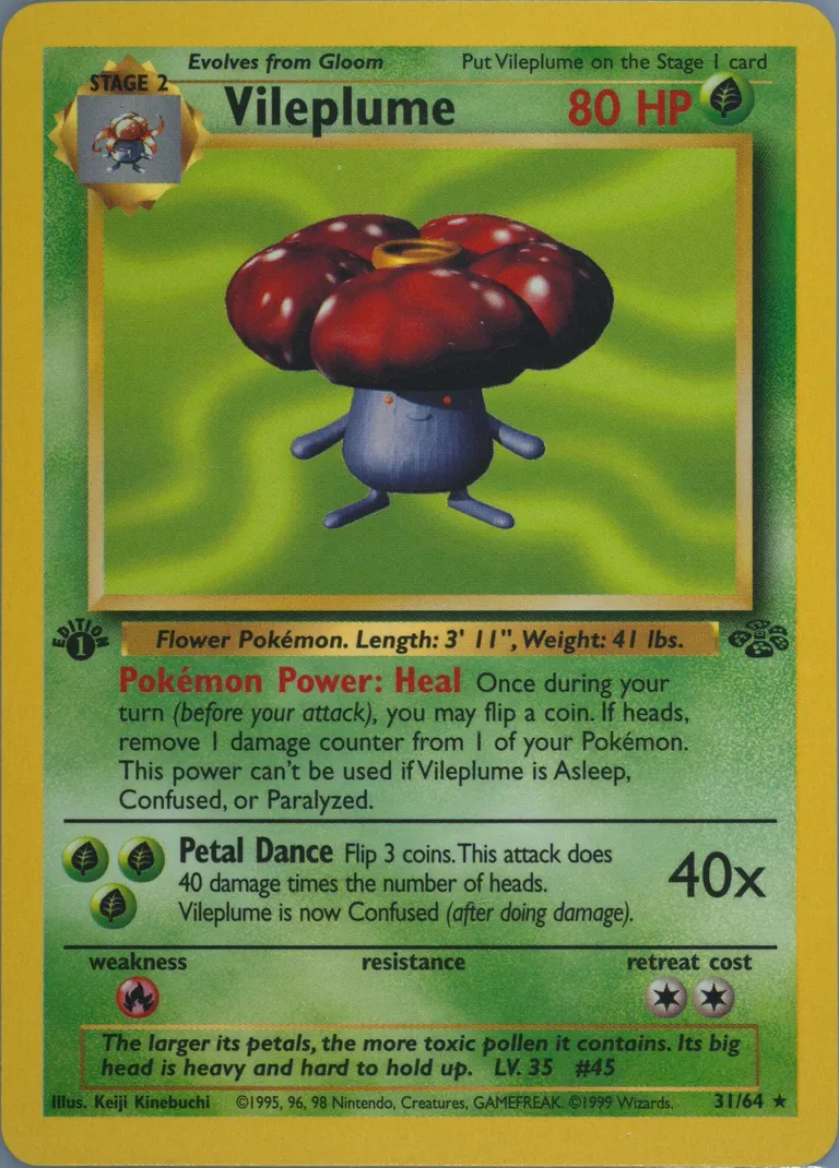 Vileplume card photo