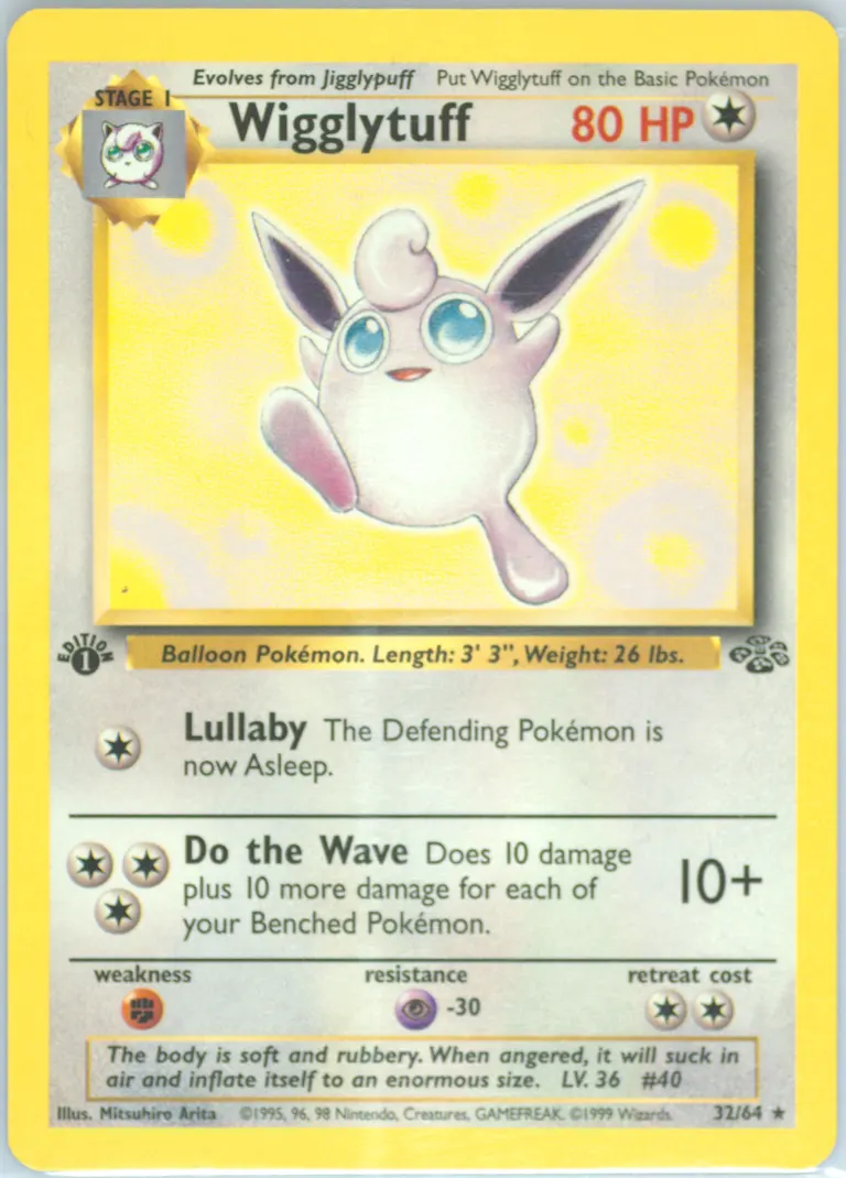 Wigglytuff card photo