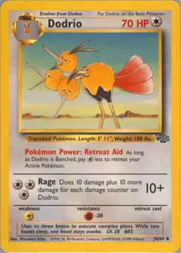 Dodrio card photo