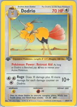 Dodrio card photo
