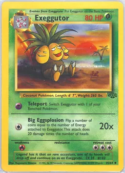 Exeggutor card photo