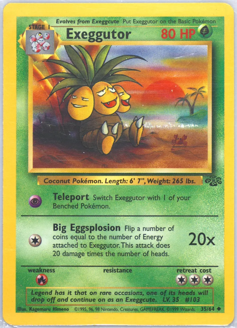 Exeggutor card photo