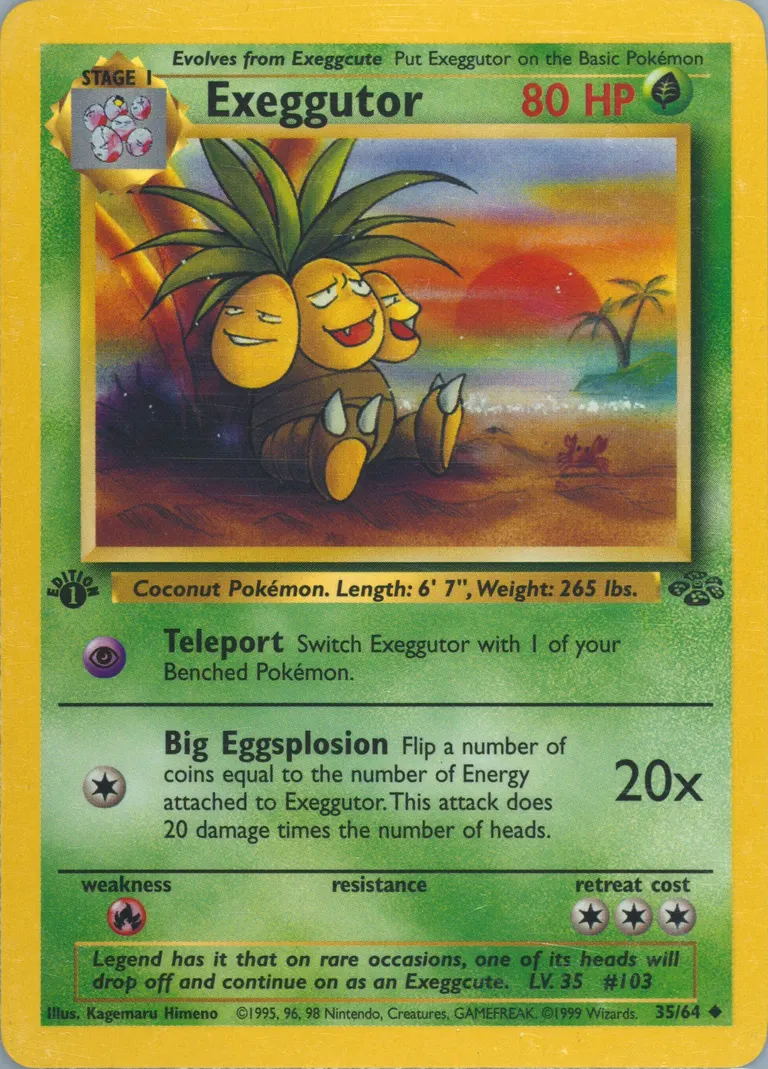 Exeggutor card photo