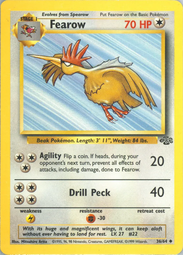 Fearow card photo