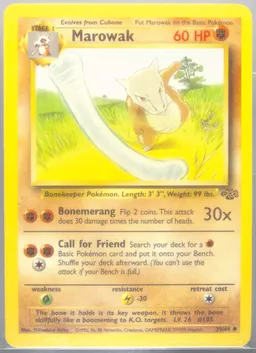 Marowak card photo