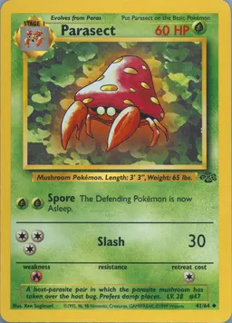Parasect card photo