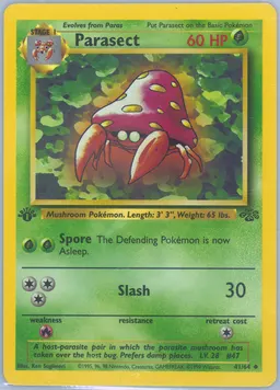 Parasect card photo