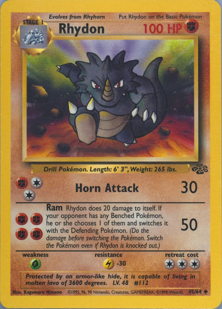 Rhydon card photo