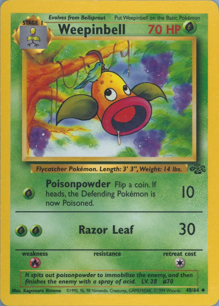 Weepinbell card photo