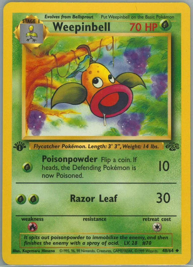 Weepinbell card photo