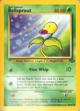 Bellsprout card photo