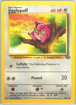 Jigglypuff card photo