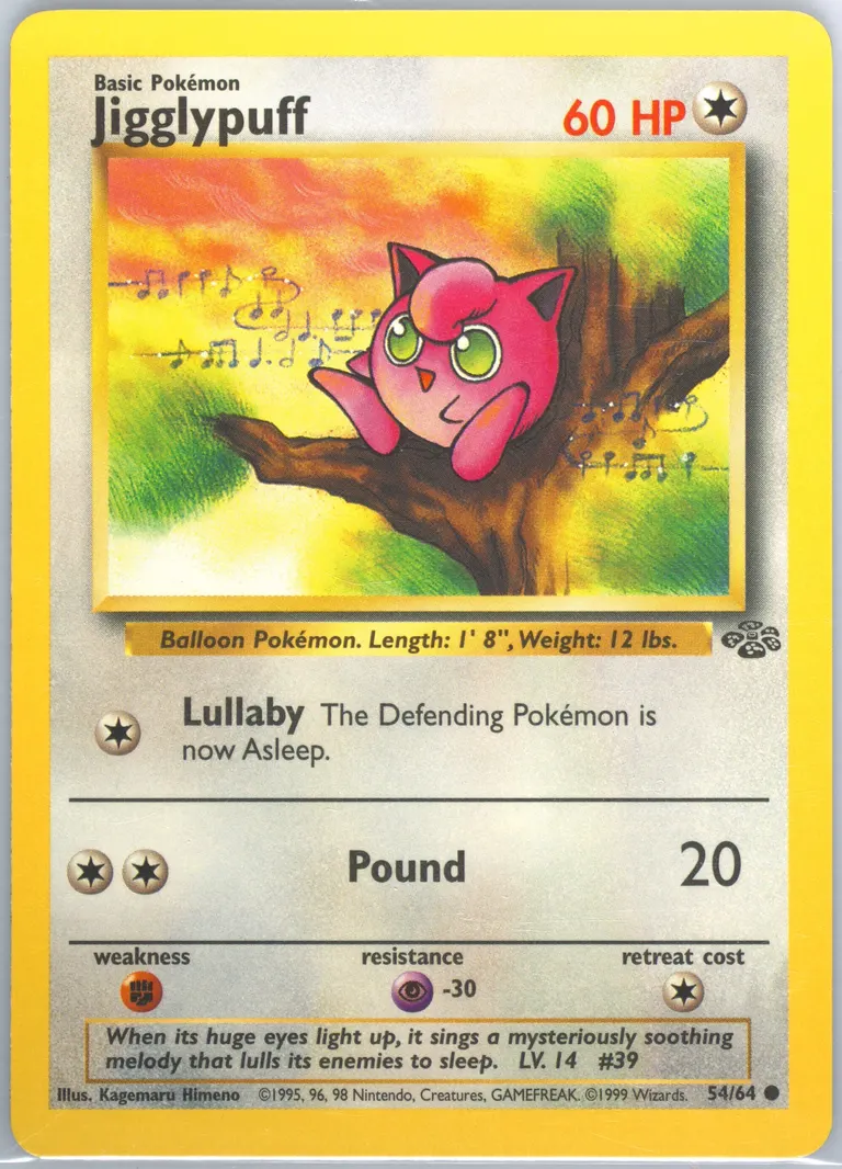 Jigglypuff card photo