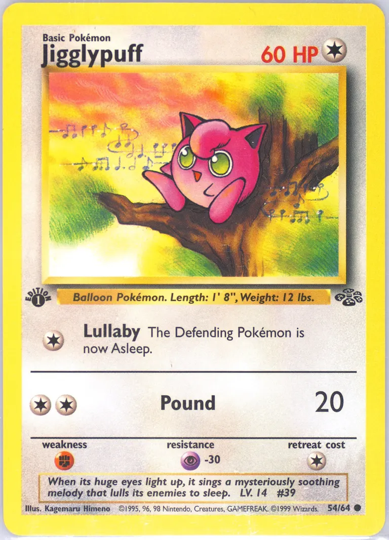 Jigglypuff card photo