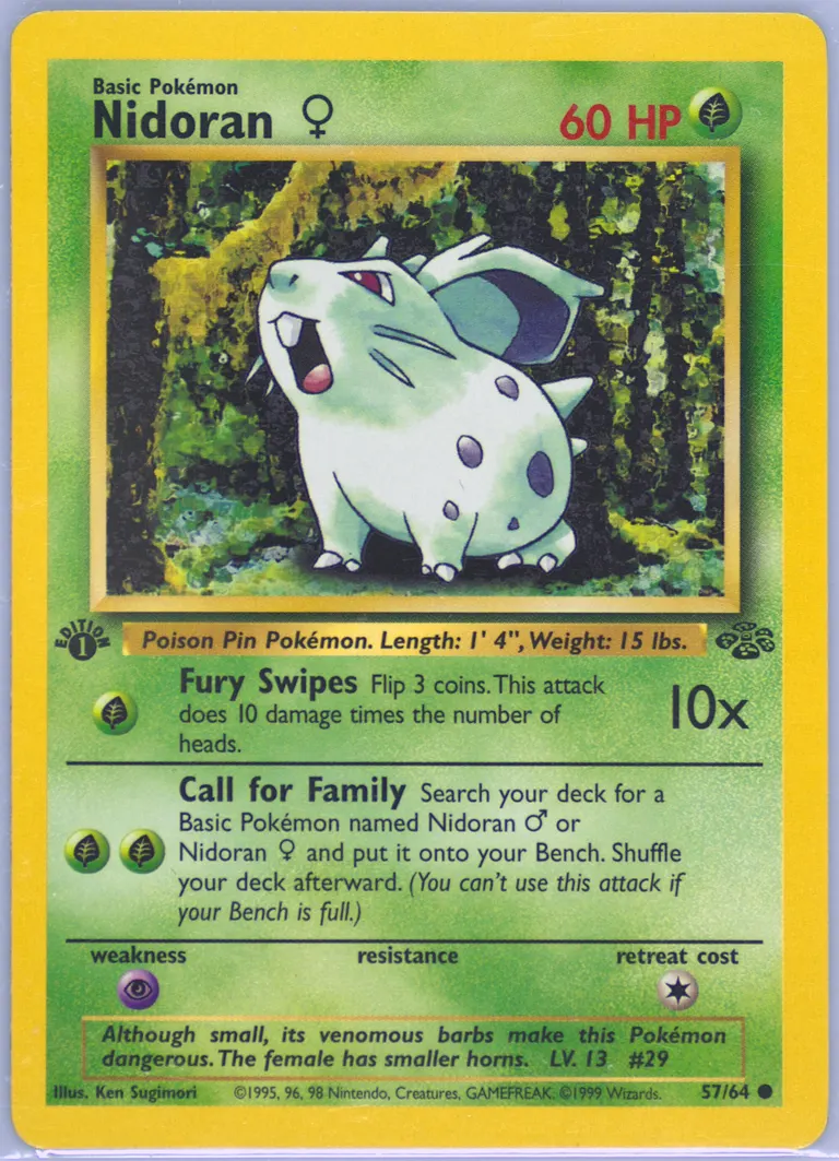 Nidoran♀ card photo