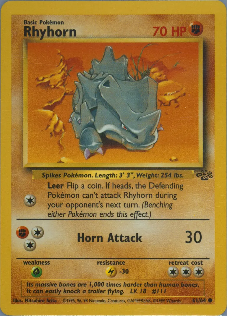 Rhyhorn card photo