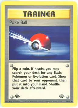 Poké Ball card photo