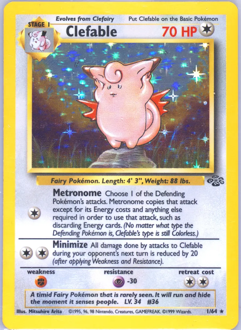 Clefable card photo