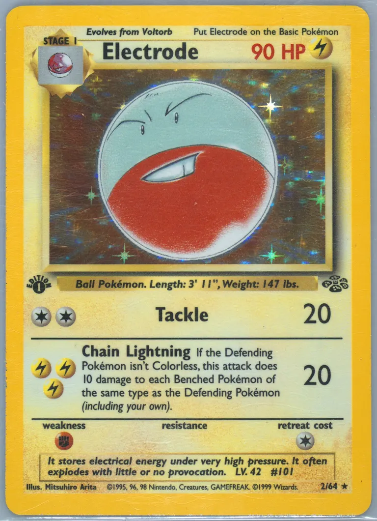 Electrode card photo