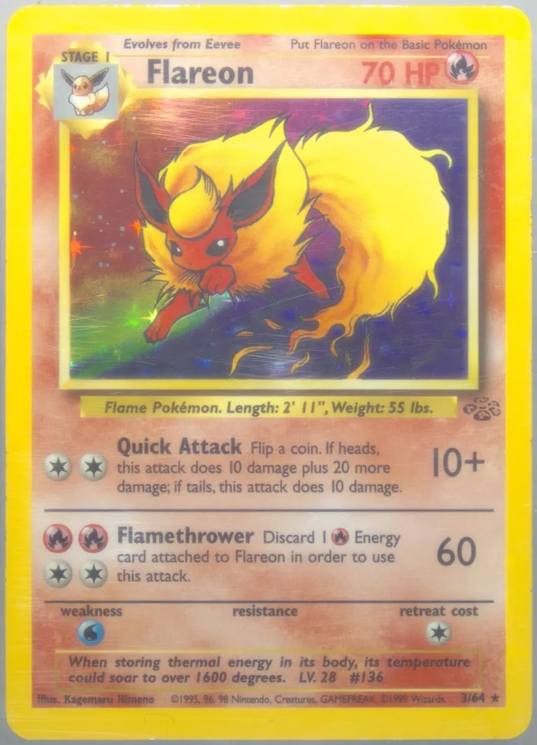 Flareon card photo