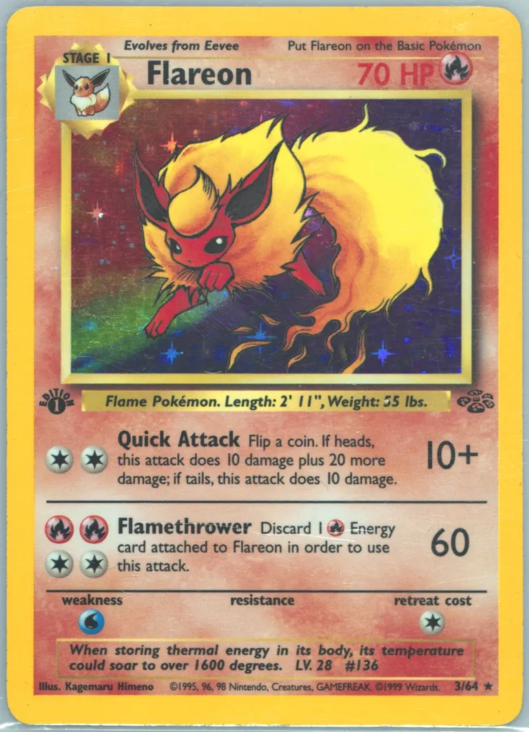 Flareon card photo