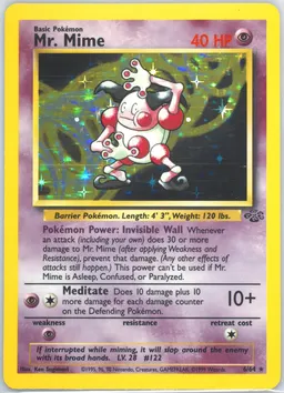 Mr. Mime card photo