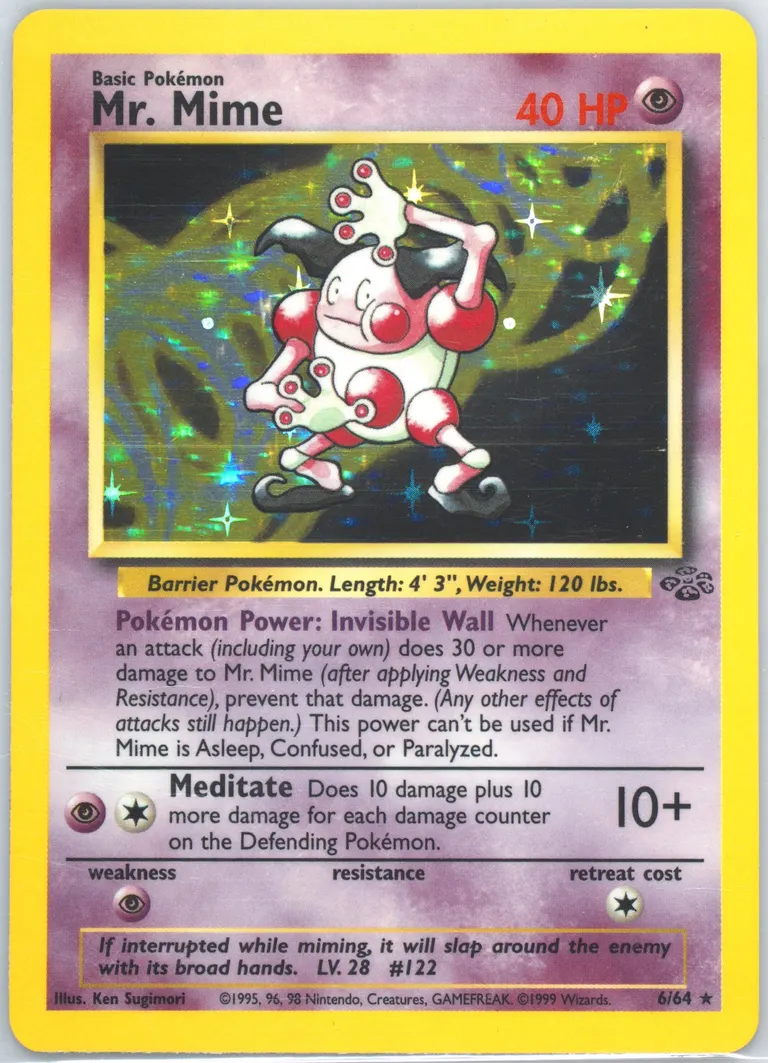 Mr. Mime card photo