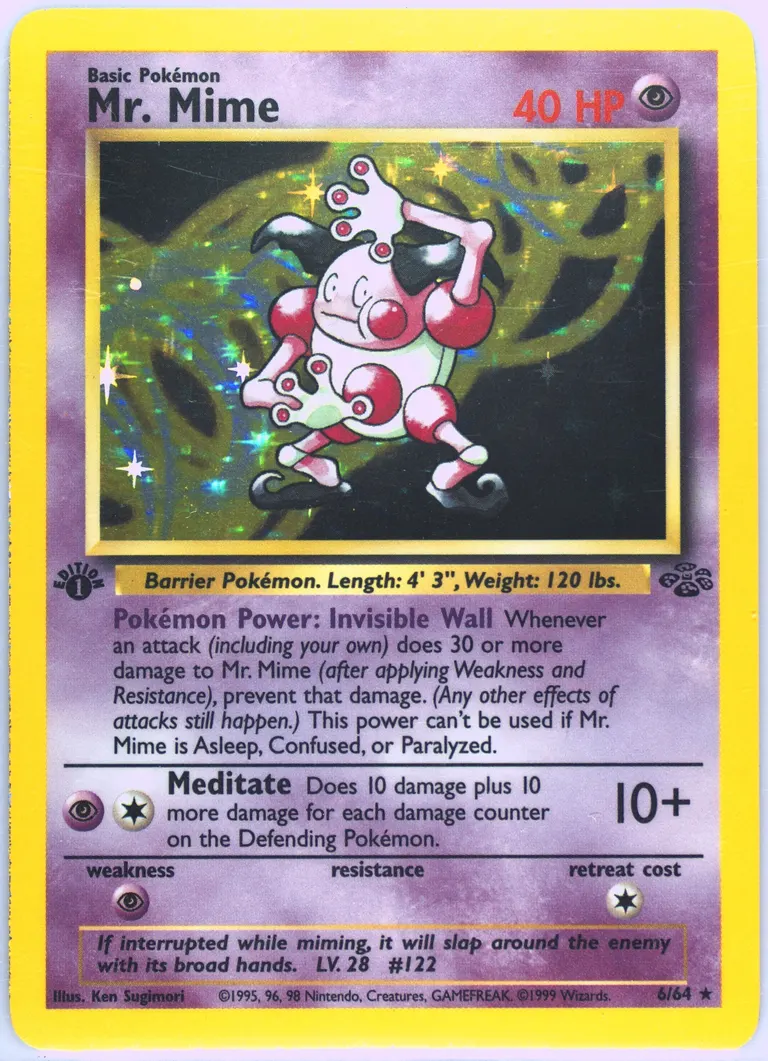 Mr. Mime card photo