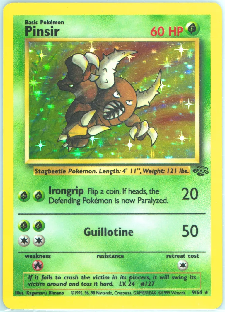 Pinsir card photo