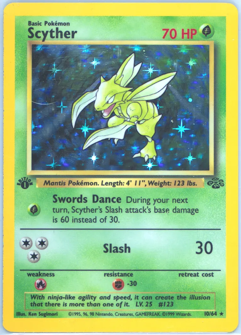 Scyther card photo