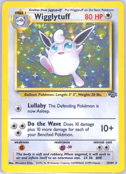 Wigglytuff card photo