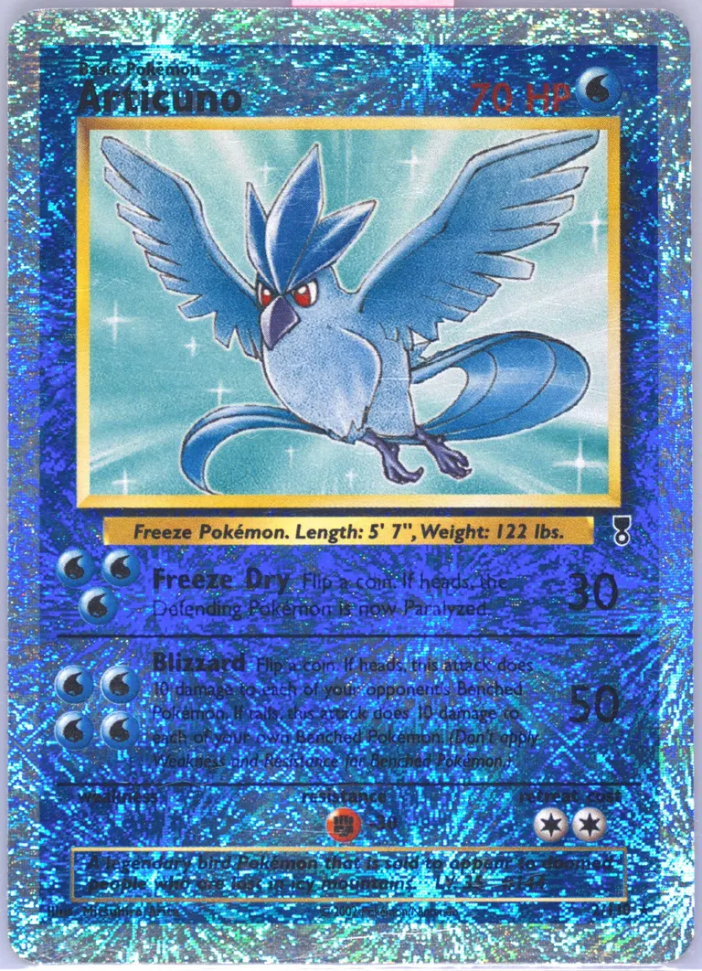 Articuno card photo