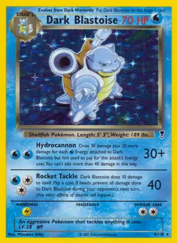Dark Blastoise card photo
