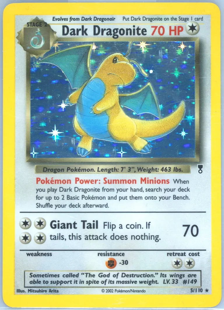 Dark Dragonite card photo