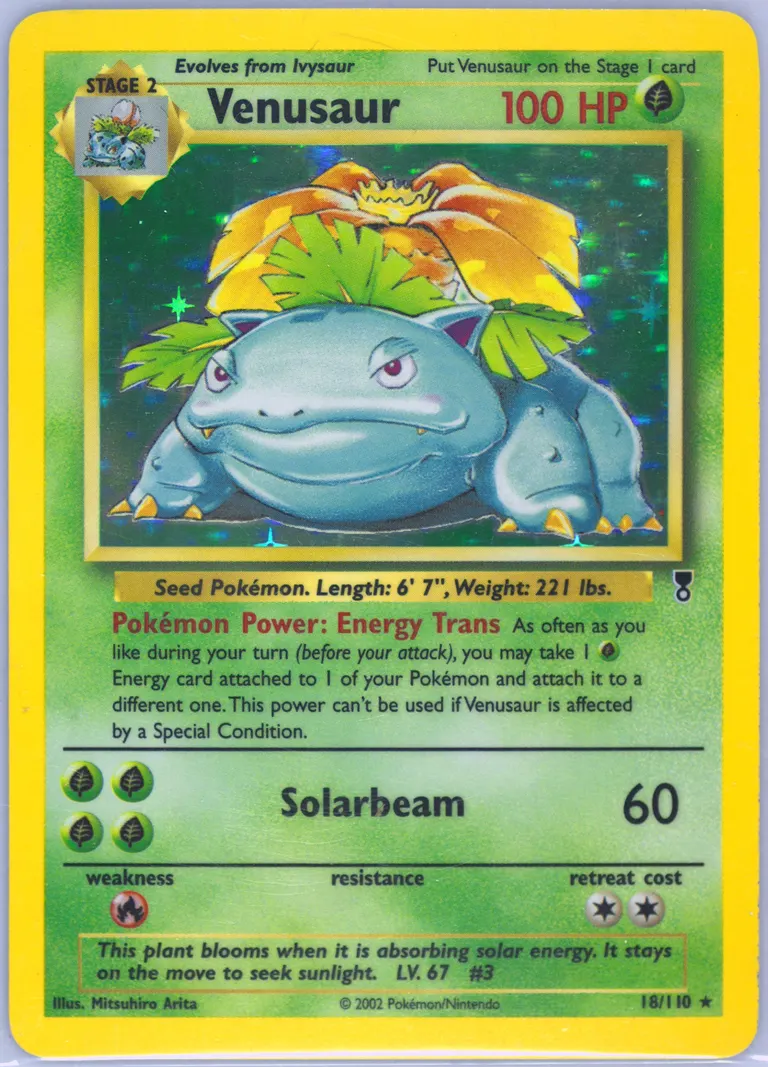 Venusaur card photo