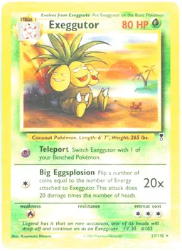 Exeggutor card photo