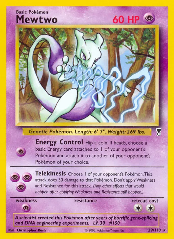 Mewtwo card photo