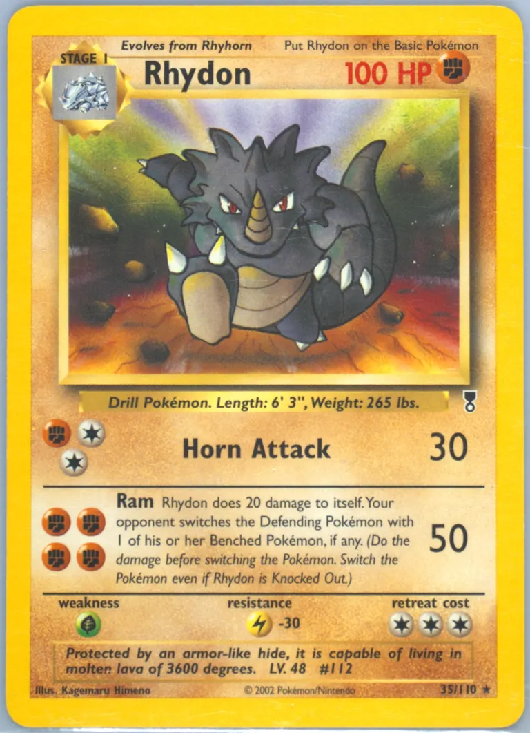 Rhydon card photo