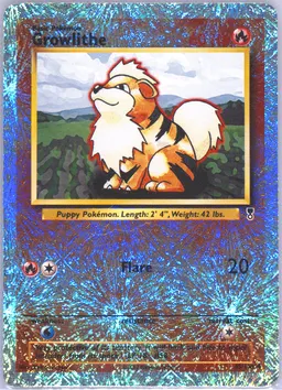 Growlithe card photo