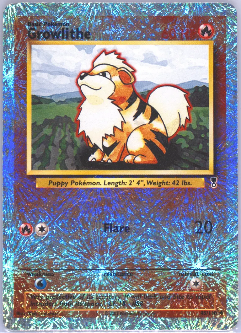 Growlithe card photo