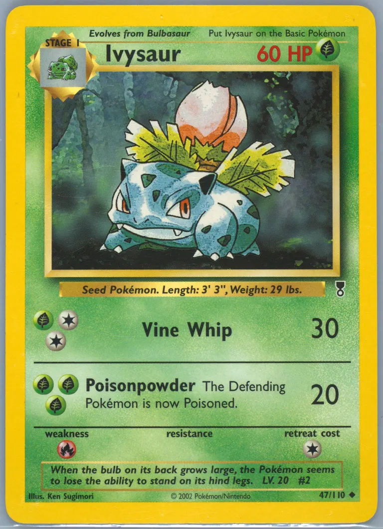 Ivysaur card photo